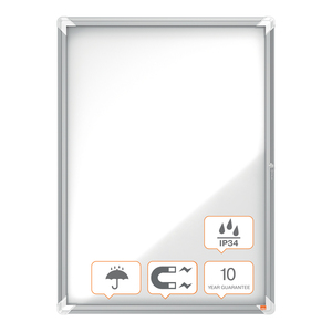 VITRINE EXTERIEURE MAGNETIQUE 9 FEUILLES