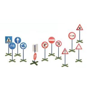 SET 12 PANNEAUX ROUTIERS