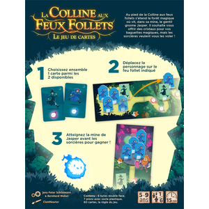 LA COLLINE AUX FEUX FOLLETS - JEUX DE CARTES