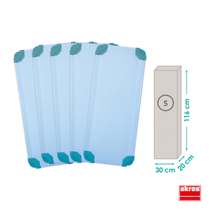 5 COUCHETTES DEMONTEES SANS DRAP
