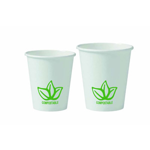 LOT 50 GOBELETS CARTON BIODEGRADABLE 18CL