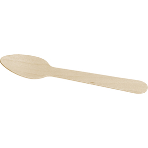 LOT 100 CUILLERES A DESSERT EN BOIS