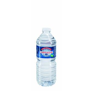 EAU PLATE CRISTALINE BOUTEILLE 50CL