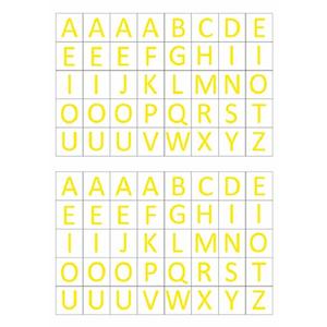 1600 GOMMETTES ALPHABET MAJUSCULES, MINUSCULES ET MANUSCRITES