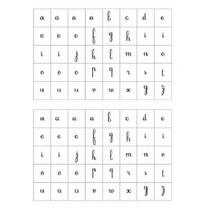 1600 GOMMETTES ALPHABET MAJUSCULES, MINUSCULES ET MANUSCRITES