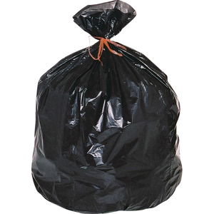 25 SACS POUBELLE NOIR 30L