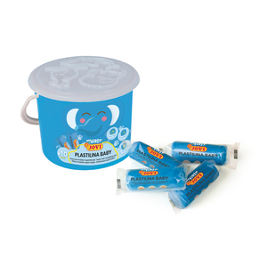 PLASTILINA BABY CLASSPACK 10 X 4 PAINS 38G 4 COLORIS ASSORTIS