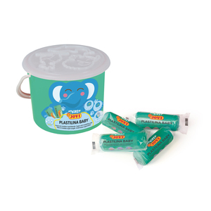 PLASTILINA BABY CLASSPACK 10 X 4 PAINS 38G 4 COLORIS ASSORTIS