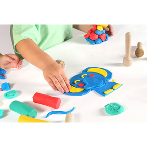 PLASTILINA BABY CLASSPACK 10 X 4 PAINS 38G 4 COLORIS ASSORTIS