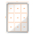 VITRINE EXTERIEURE MAGNETIQUE 9 FEUILLES