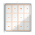 VITRINE INTERIEUR MAGNETIQUE 12 FEUILLES