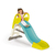 SMOBY LIFE TOBOGGAN GM