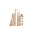500 PLANCHETTES COLORIS NATUREL