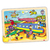 4 PUZZLES BOIS LES TRANSPORTS 35 PIECES