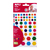 624 GOMMETTES CŒURS TAILLES ET COLORIS VIVES ASSORTIS