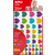 624 GOMMETTES CŒURS TAILLES ET COLORIS VIVES ASSORTIS