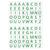 1600 GOMMETTES ALPHABET MAJUSCULES, MINUSCULES ET MANUSCRITES
