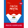 5EX CAHIERS BORDAS POUR TOUS - CALCUL MENTAL CM2 - 2026 - PCF