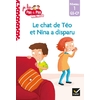 JE LIS PAS A PAS - T01 - TEO ET NINA GS CP NIVEAU 1 - LE CHAT DE TEO ET NINA A DISPARU