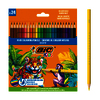 KIDS SMOOTH 24 CRAYONS COULEUR COLORIS ASSORTIS