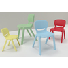 4 CHAISES OCEAN TAILLE 4 COLORIS ROUGE