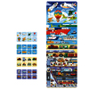 PUZZLE + LES TRANSPORTS 62 PIECES + 32 CARTES ILLUSTREES