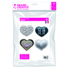 4 MINI MOULES THERMOFORMES THEMES COEURS