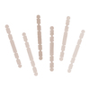 100 B?TONNETS PLATS BOIS AVEC RAINURES 11,4CM COLORIS NATUREL