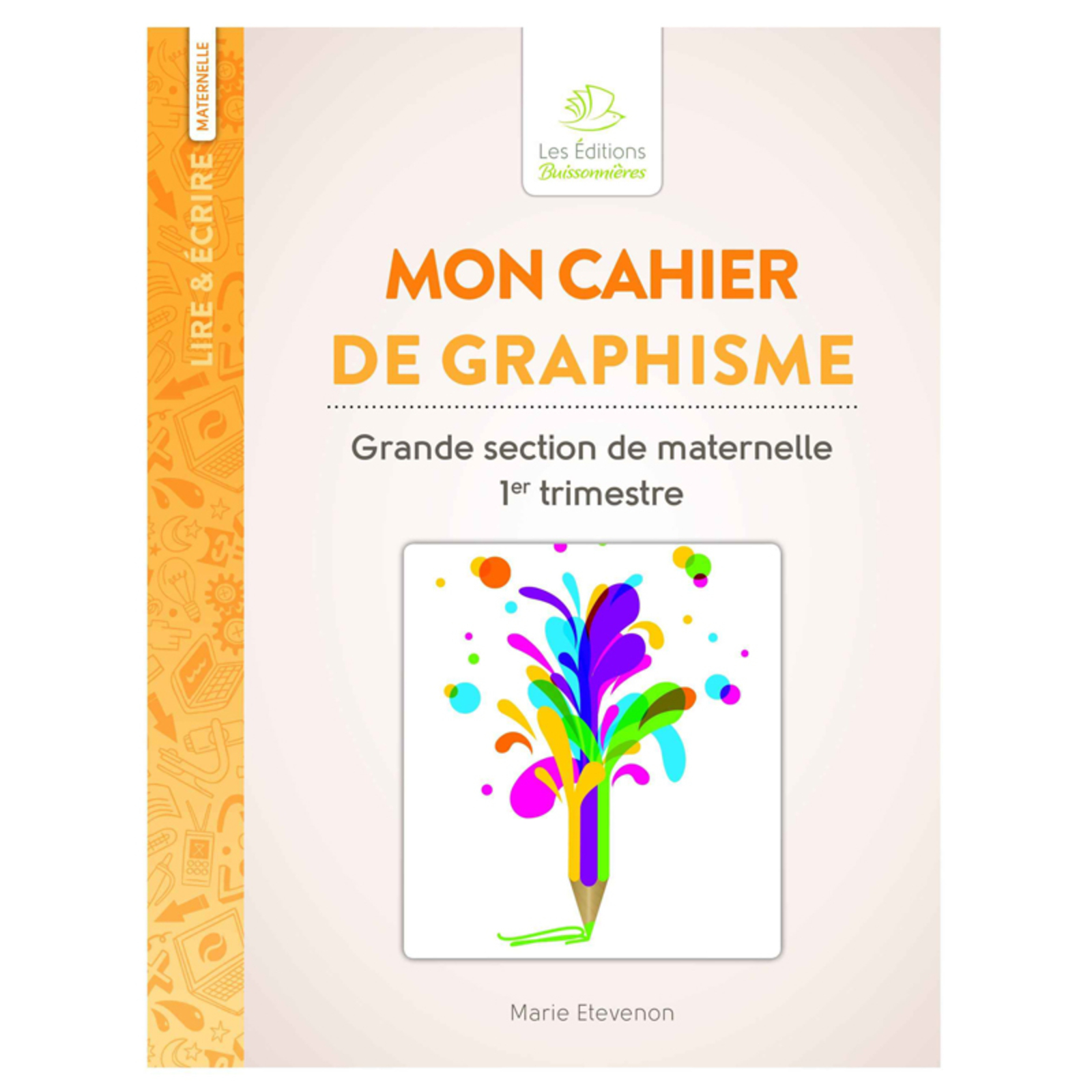 Mon livre de gommettes pour la grande section (French Edition)