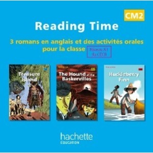 READING TIME CM2 - CD AUDIO CLASSE DES 3 OUVRAGES - ED.2011