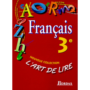 ART DE LIRE 3E MANUEL ELEVE 99