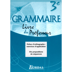 GRAMMAIRE BORDAS 3E GP 2003