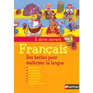 A LIVRE OUVERT - MANUEL - CM1