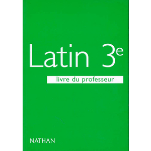 LATIN 3E PROFESSEUR