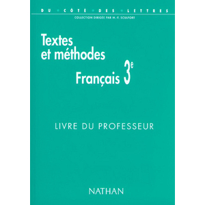 FRANCAIS 3E TEXTES METHOD.PROF