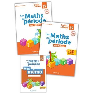 OUTILS POUR LES MATHS CP PAR PERIODE (2025) - FICHIER 1 + FICHIER 2 + MEMO