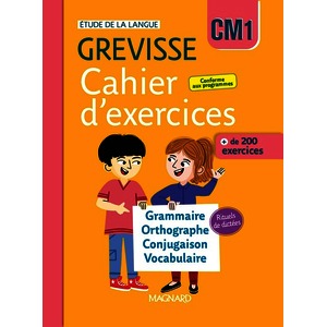 CAHIER D'EXERCICES GREVISSE CM1 (2026)