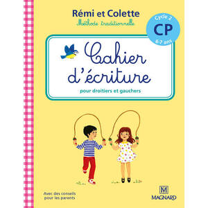 CAHIER D'ECRITURE REMI ET COLETTE CP
