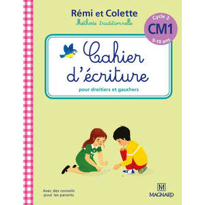 CAHIER D'ECRITURE REMI ET COLETTE CM1