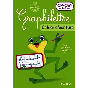 GRAPHILETTRE CP-CE1 - CAHIER D'ECRITURE