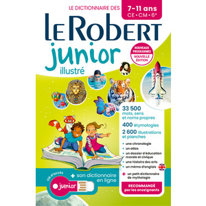 LE ROBERT JUNIOR ILLUSTRE & SON DICTIONNAIRE EN LIGNE (ADAPTE DYS)