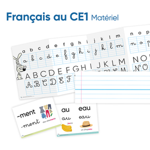 FRANCAIS AU CE1 AVEC FIL ET LULU MATERIEL