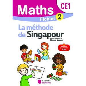 MATHEMATIQUES CE1 (2025) - METHODE DE SINGAPOUR - FICHIER ELEVE 2