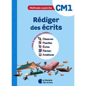 METHODE EXPLICITE CM1 (2026) - REDIGER DES ECRITS - CAHIER D'EXERCICES
