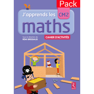 PACK DE 6 J'APPRENDS LES MATHS CM2 - CAHIERS D'ACTIVITES
