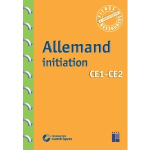 ALLEMAND INITIATION CE1-CE2 + TELECHARGEMENT