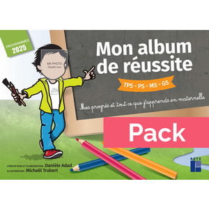PACK DE 10 - MON ALBUM DE REUSSITE CYCLE 1 - PROGRAMMES 2025