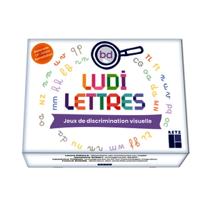 LUDILETTRES MATERNELLE - CP - RASED REMEDIATION JEUX DE DISCRIMINATION VISUELLE