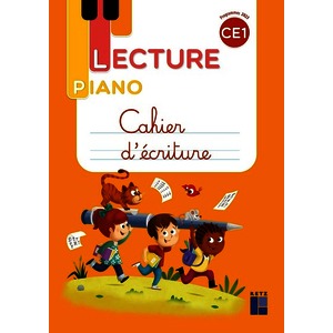 LECTURE PIANO - CAHIER D'ECRITURE CE1 PROGRAMMES 2025
