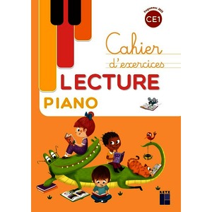 LECTURE PIANO CE1 - CAHIER D'EXERCICES - PROGRAMMES 2025